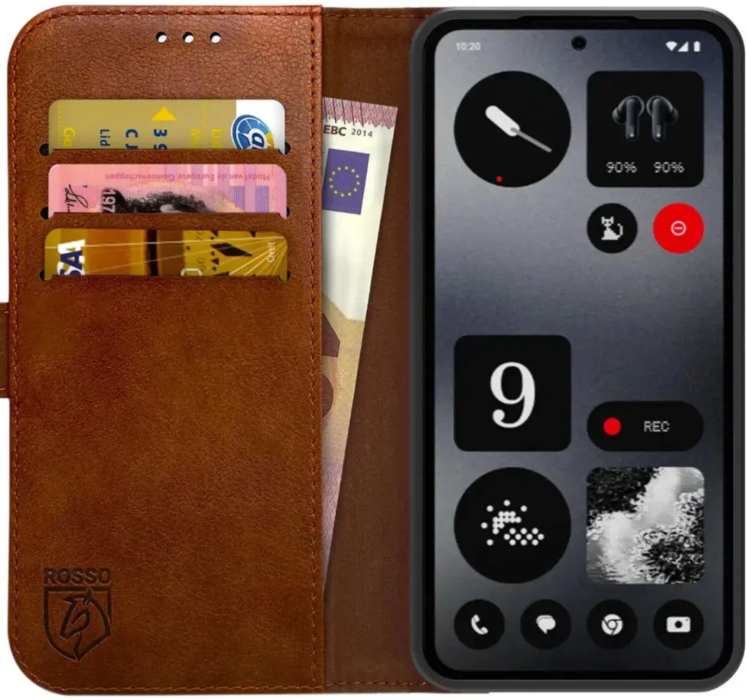 Rosso Element Wallet Book Case CMF Phone 1