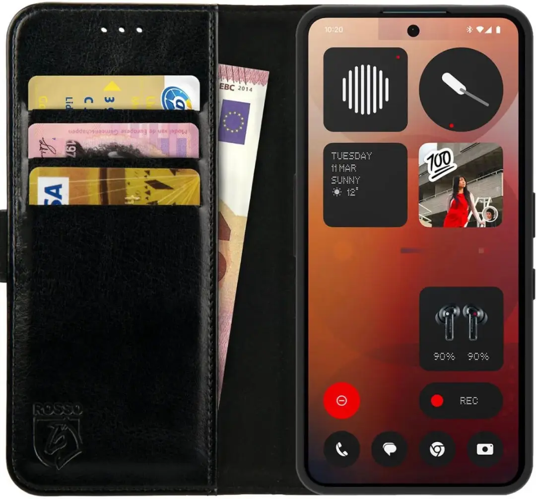 Rosso Element Wallet Book Case Nothing Phone (3a)