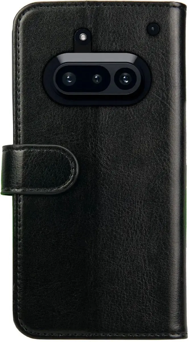 Rosso Element Wallet Book Case Nothing Phone (3a) - 3 Pasjes - Zwart