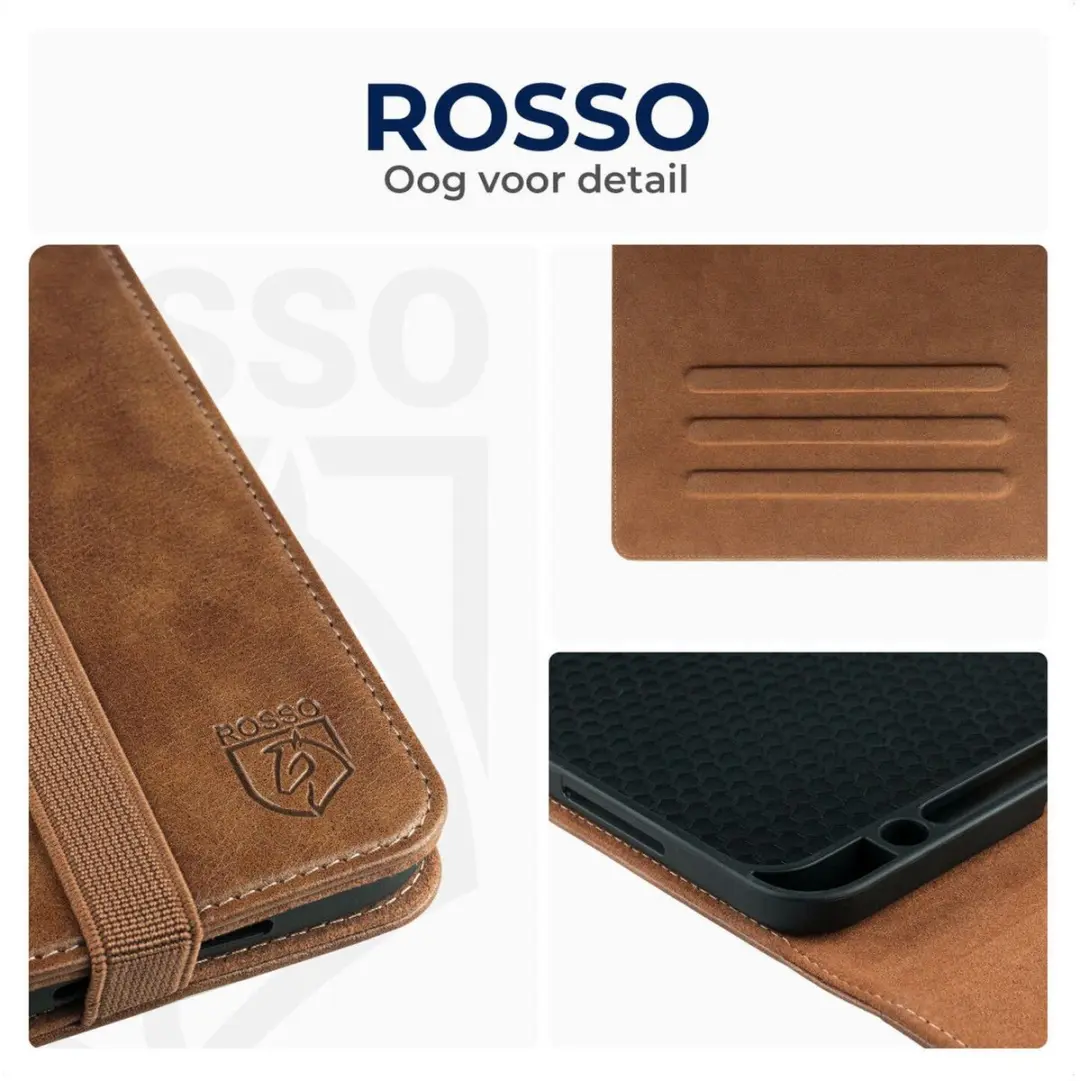 Rosso Element 212886 Tablethoes - Samsung Galaxy Tab S10 FE Plus - Bruin