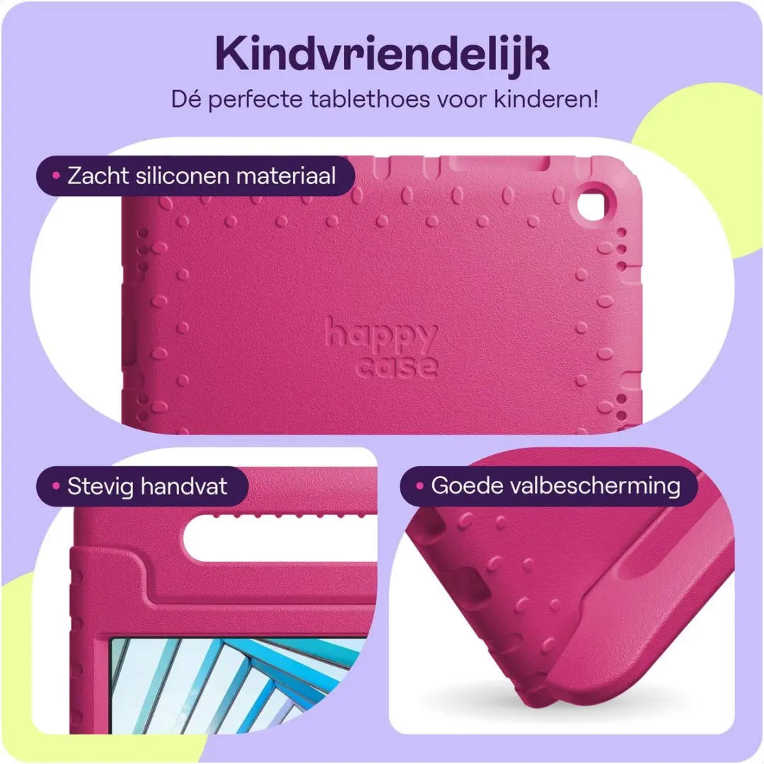 HappyCase Kinder Tablethoes Lenovo Tab M11/K11 - Roze