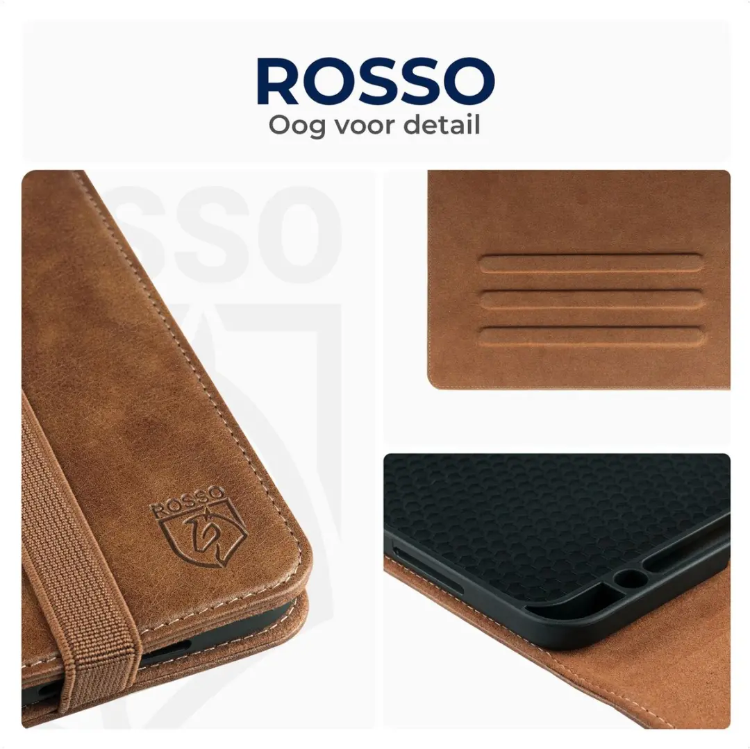 Rosso Element 228321 Tablethoes - Samsung Galaxy Tab A11 - Bruin