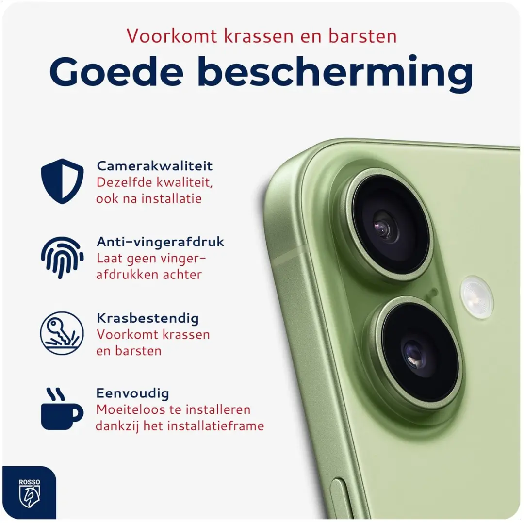 Rosso Camera Frame Protector iPhone 17 - Groen