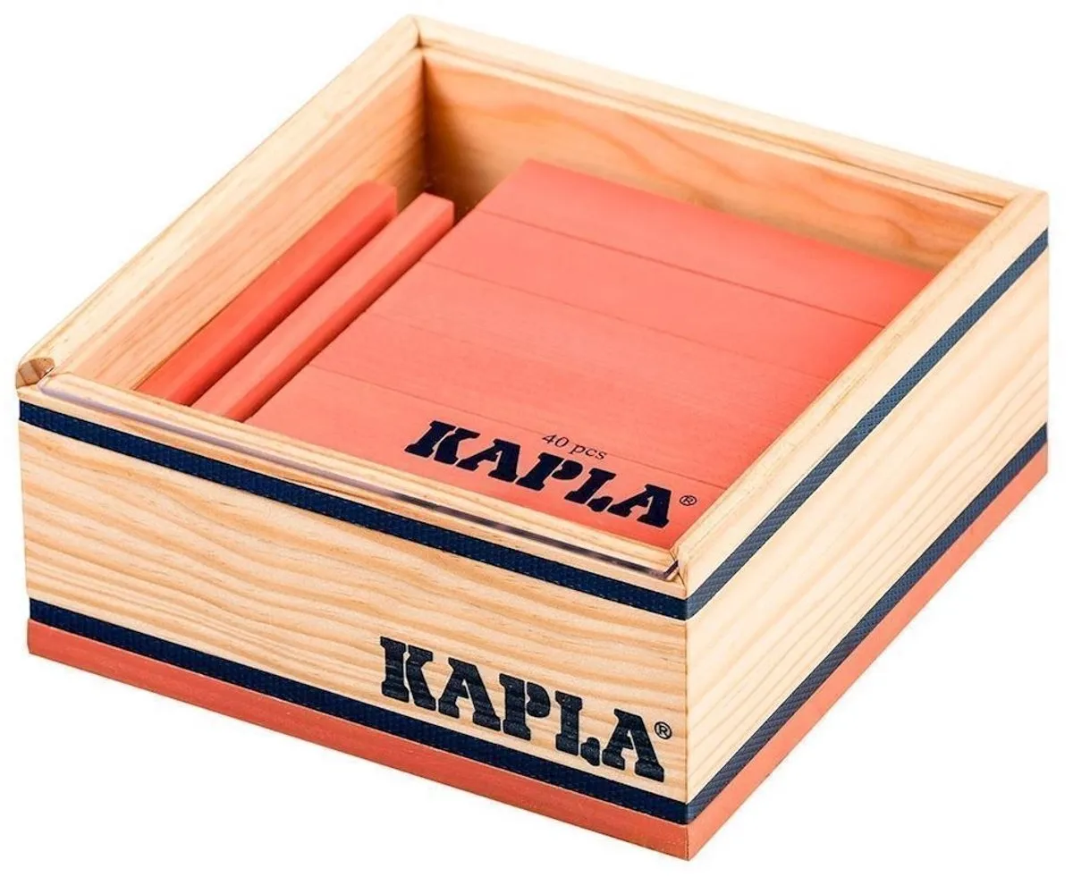 KAPLA Constructiespeelgoed Roze - 40 Plankjes