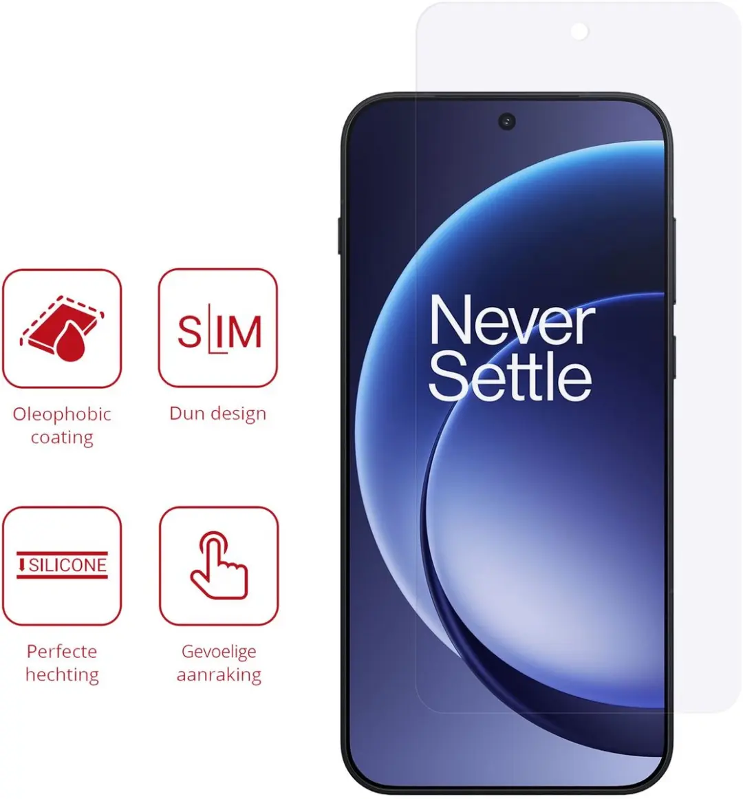 Rosso Screen Protector OnePlus 15 - 2 Stuks - Ultra Clear