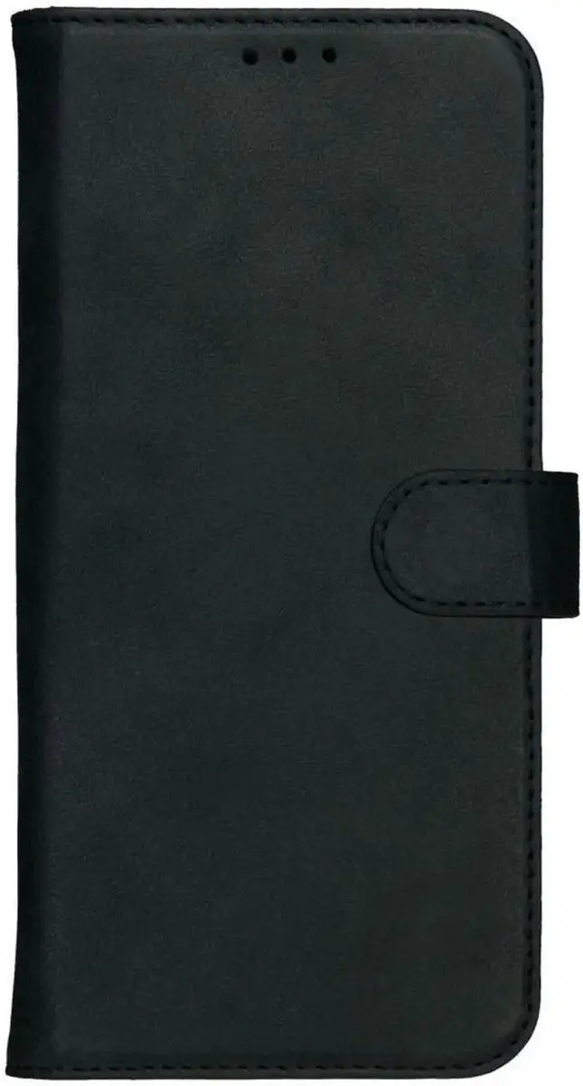 Rosso Deluxe Echt Leer Hoesje OnePlus Nord 6 - 3 Pasjes - Zwart