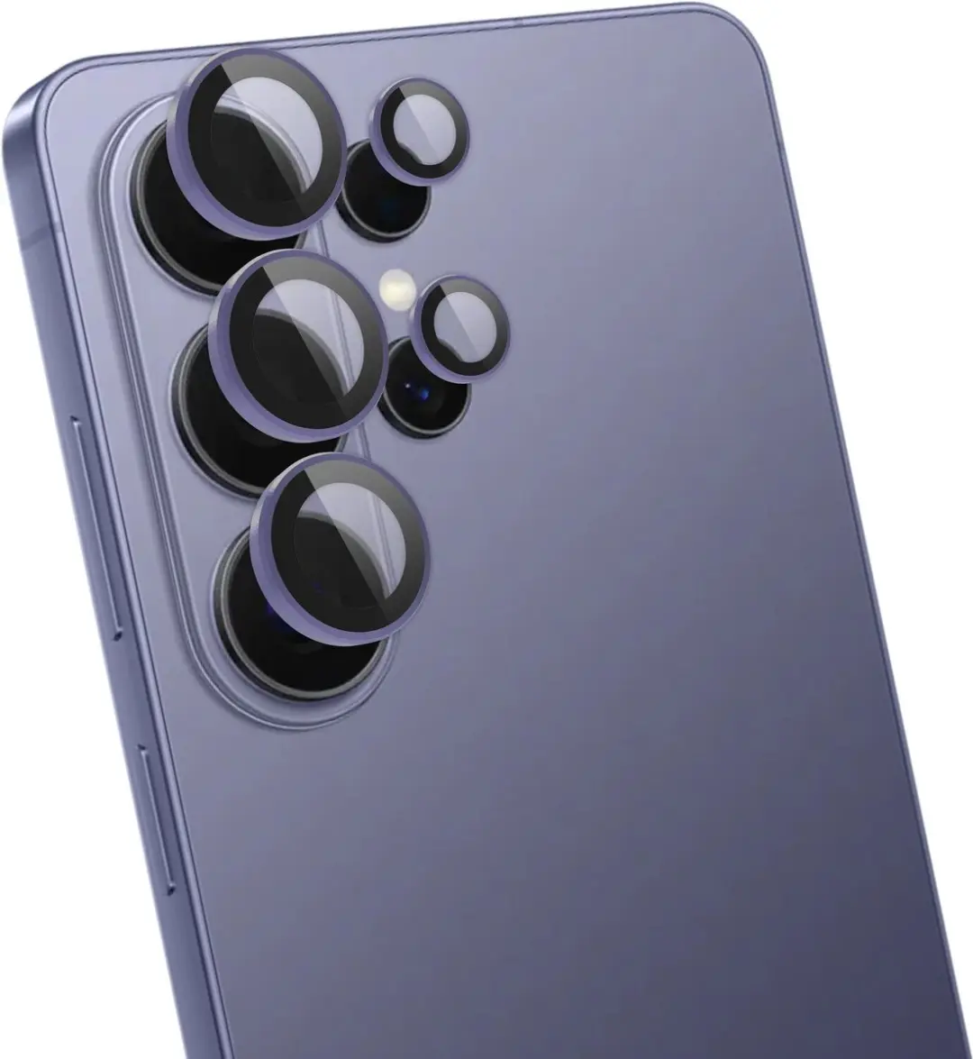 Rosso Camera Frame Protector Samsung Galaxy S26 - 9H Glas Paars