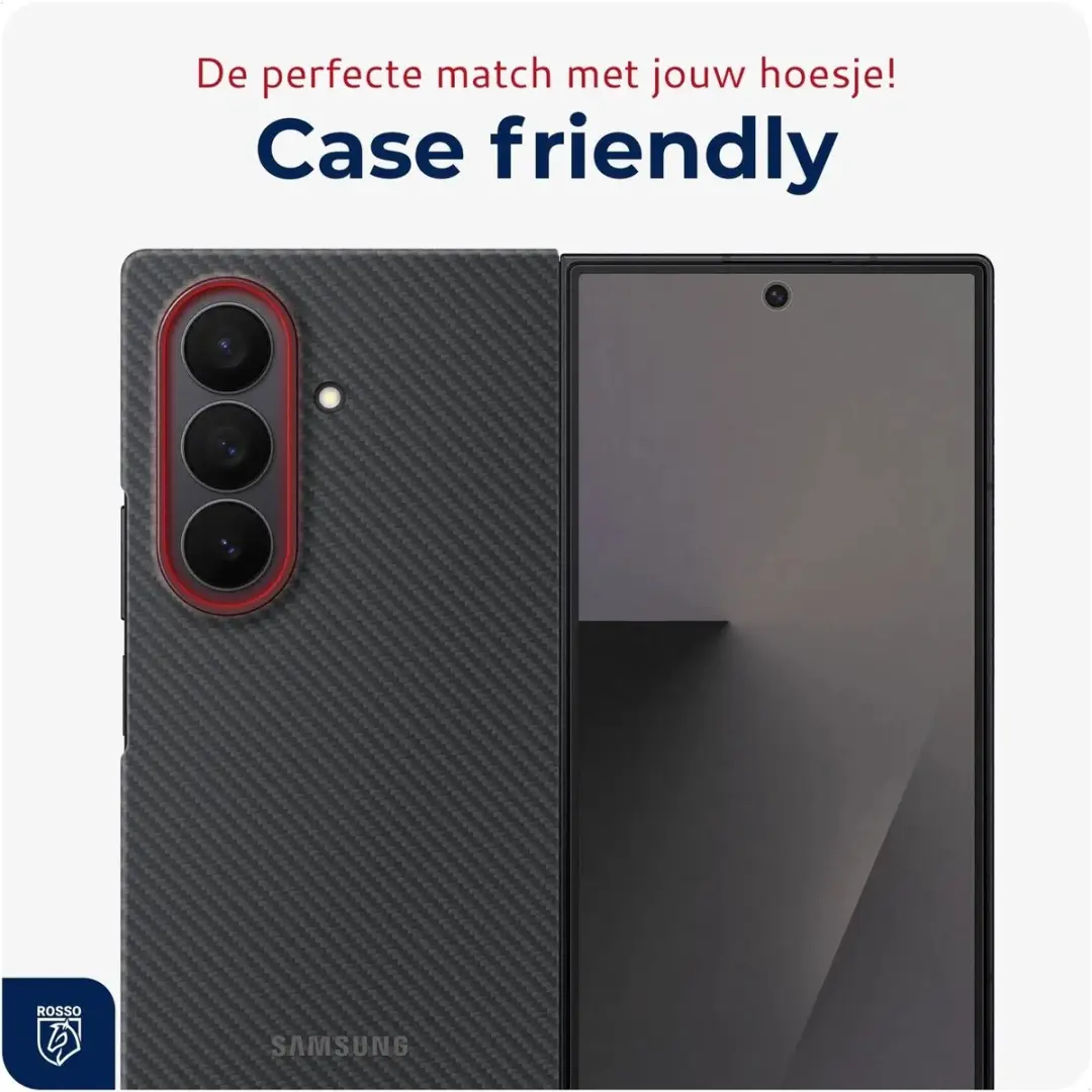 Rosso Camera Protector Samsung Galaxy Z Fold8 Ultra - Ultra Dun Glas - Transparant