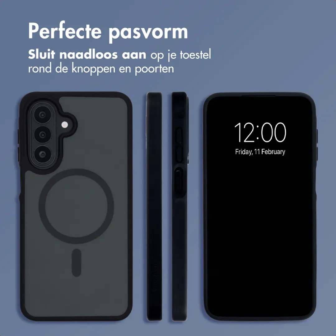 Imoshion Galaxy A27 Hoesje - Magnetische Ring - Zwart