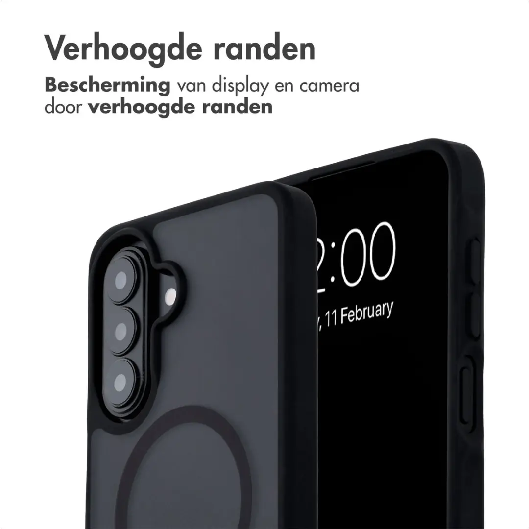 Imoshion Galaxy A27 Hoesje - Magnetische Ring - Zwart