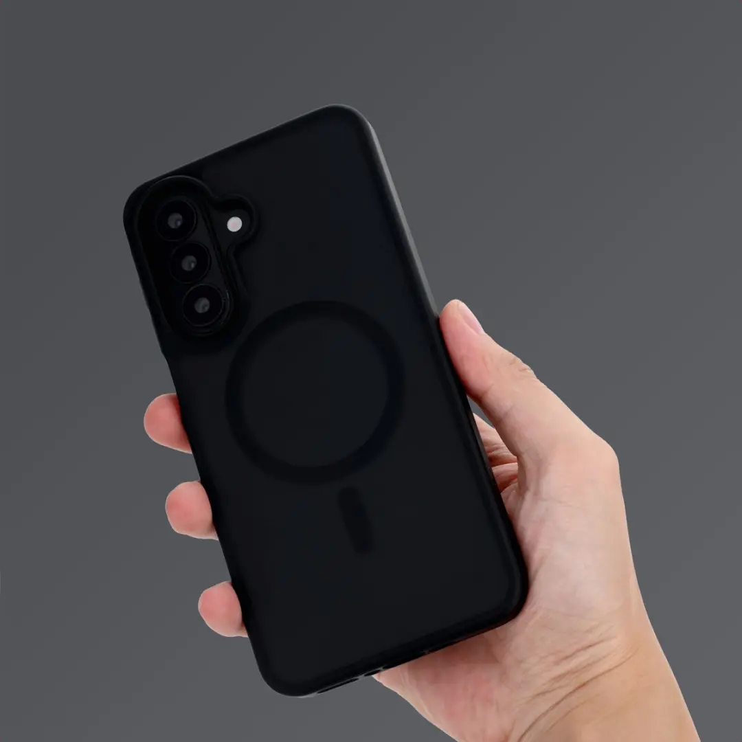 Imoshion Galaxy A27 Hoesje - Magnetische Ring - Zwart
