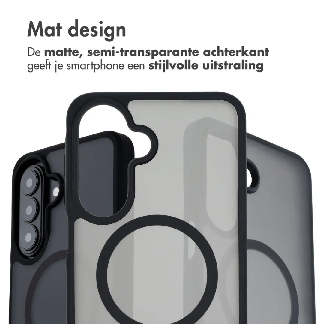 Imoshion Galaxy A27 Hoesje - Magnetische Ring - Zwart