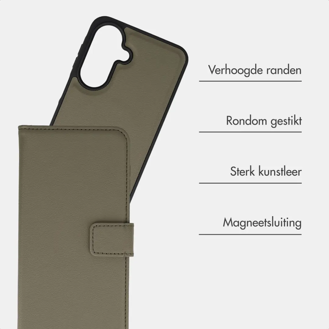 Imoshion Hoesje Samsung Galaxy A27 - Groen - 2-in-1 Bookcase