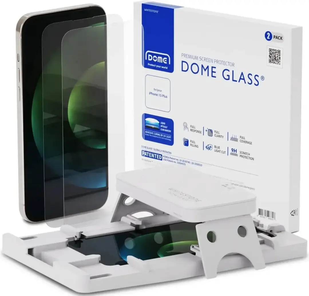 Whitestone Dome Glass iPhone 15/16 Plus