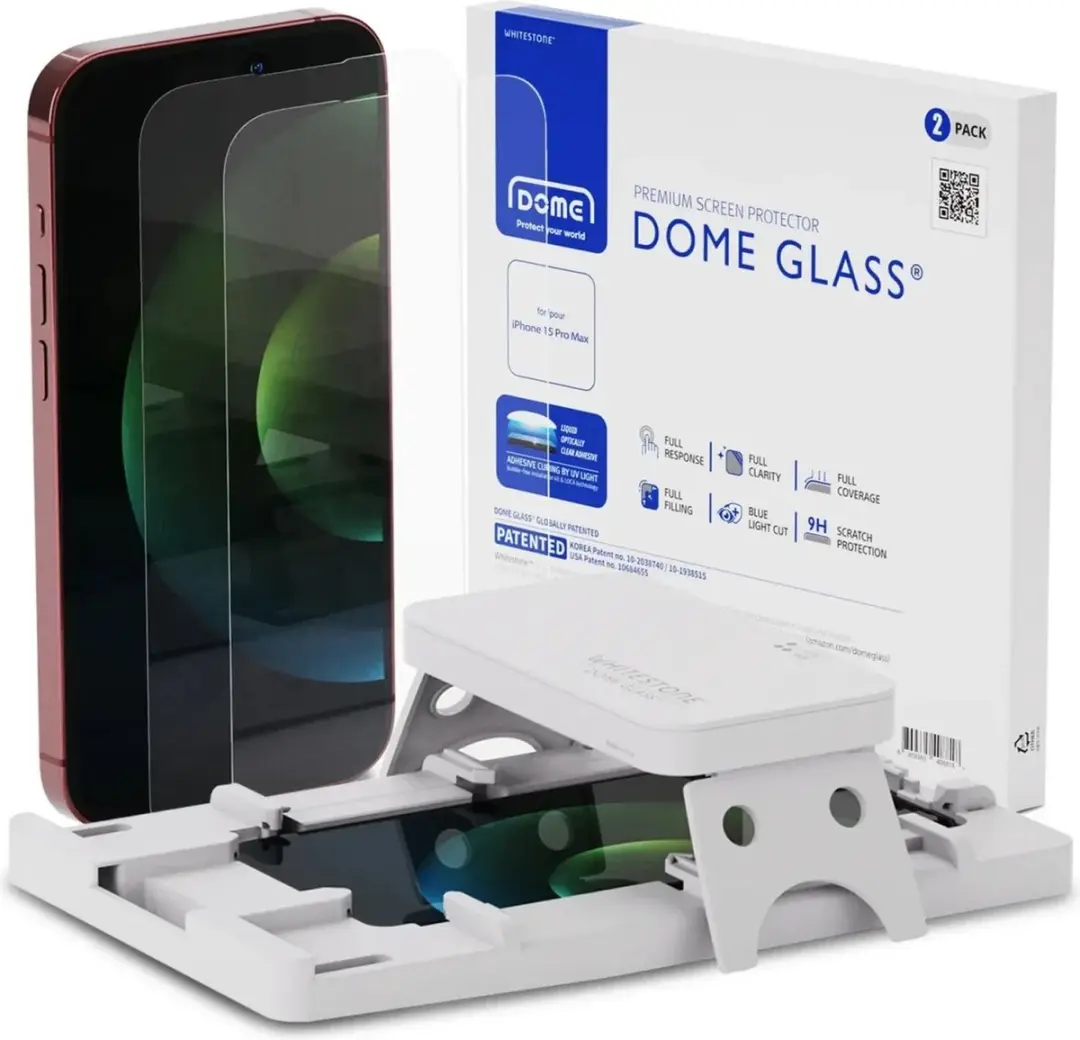 Whitestone Dome Glass iPhone 15 Pro Max