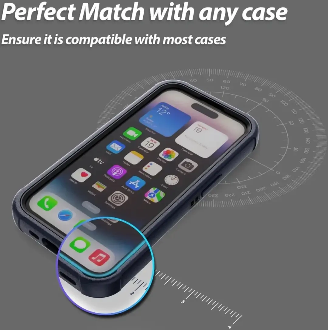 Whitestone Dome Glass iPhone 15 Pro Max - Tempered Glass - 2 Stuks