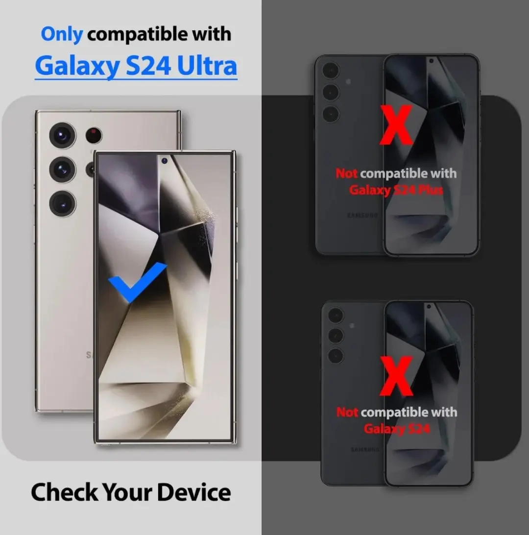 Whitestone UV Gen Screen Protector Samsung Galaxy S24 Ultra - 2 Stuks