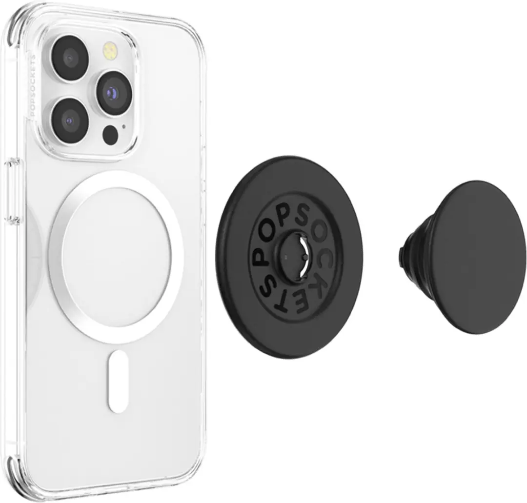 PopSockets PopGrip MagSafe Round 806828 - Zwart - afbeelding 6 van 6