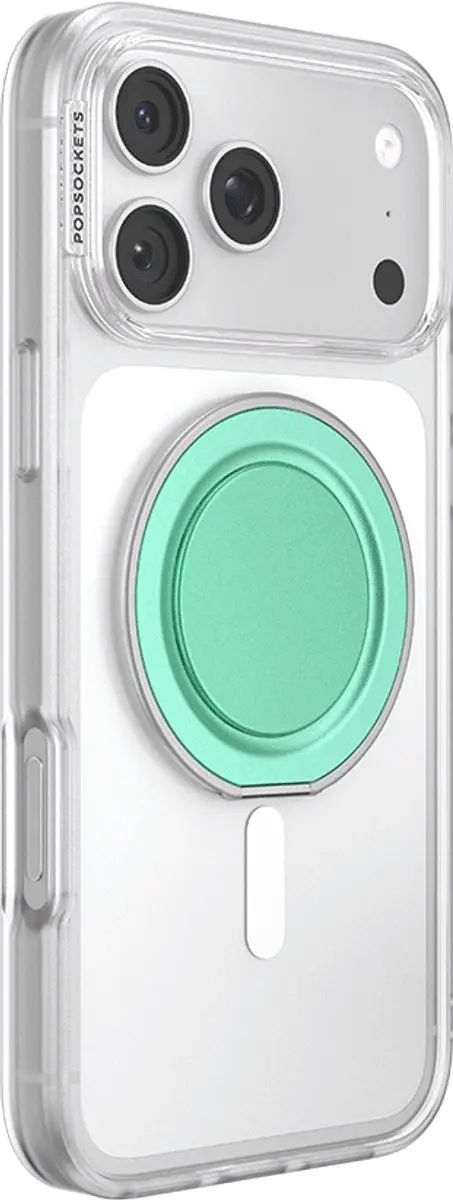 PopSockets PopGrip Low Pro MagSafe Jelly Mint - afbeelding 6 van 6