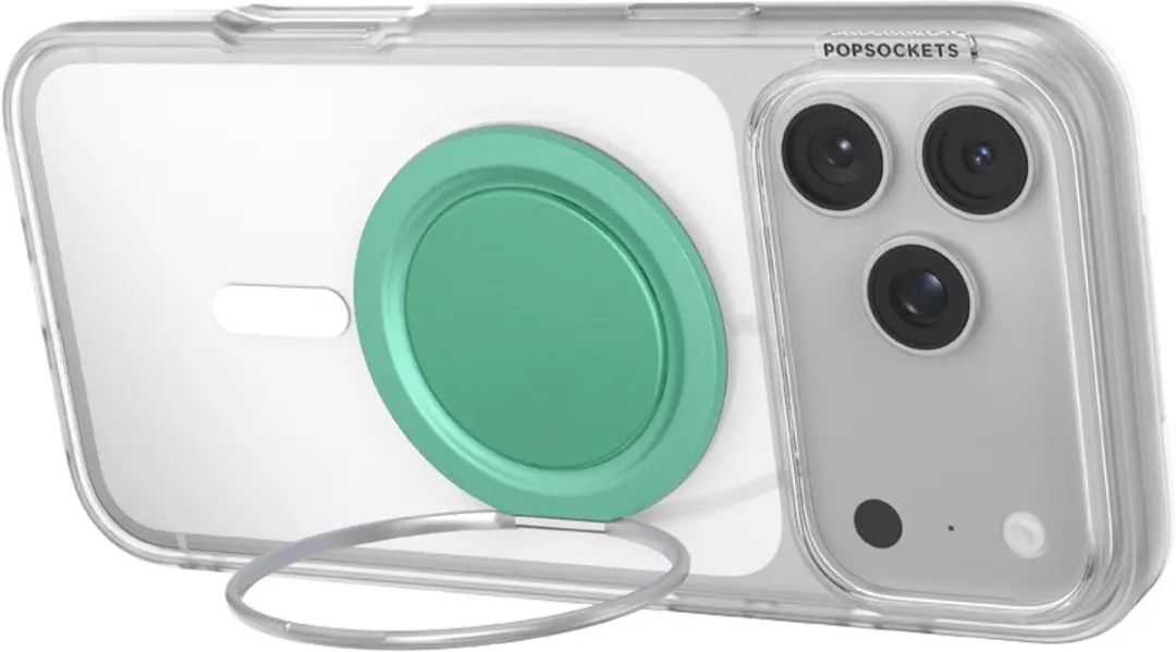 PopSockets PopGrip Low Pro MagSafe Jelly Mint - afbeelding 5 van 6