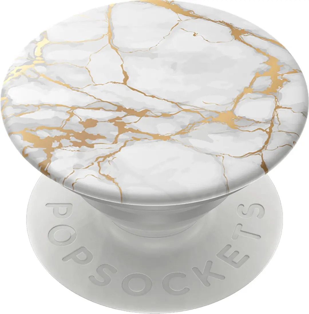 PopSockets PopGrip Gold Marmer