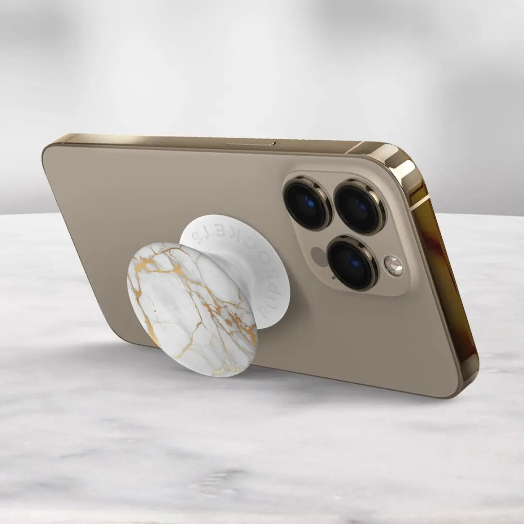 PopSockets PopGrip Gold Marmer - 801632