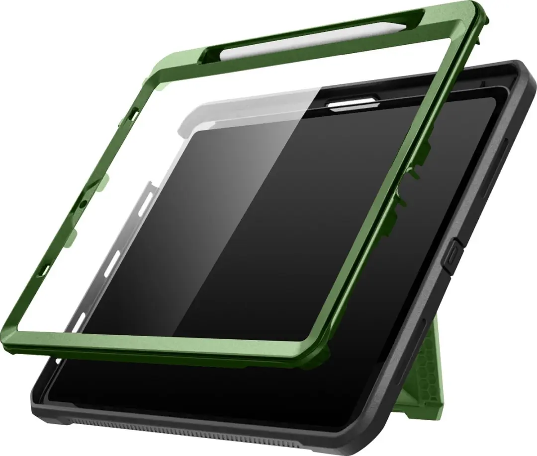 Supcase Full Cover Hoes 6380 - iPad Air 4/5 10.9" - Metallic Groen