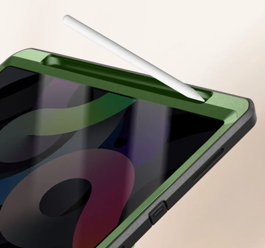 Supcase Full Cover Hoes 6380 - iPad Air 4/5 10.9" - Metallic Groen