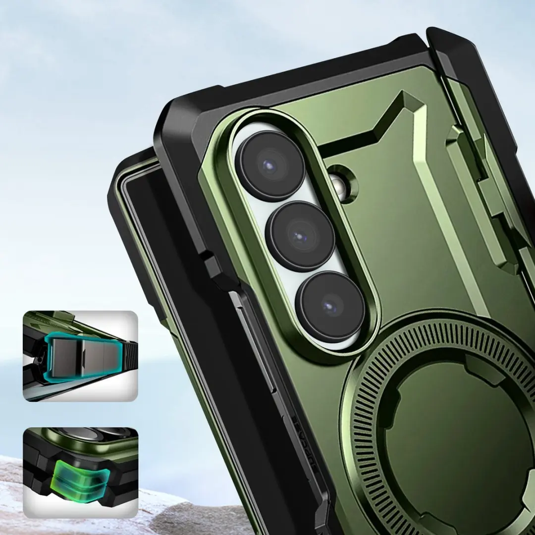 Supcase UB Grip Hoesje Samsung Galaxy Z Fold 7 - Groen