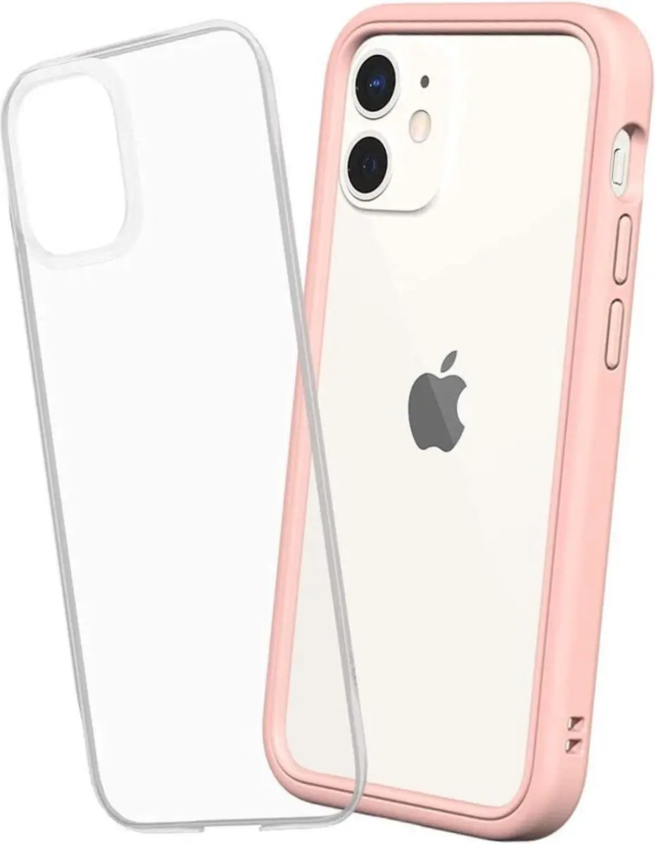 RhinoShield Mod NX Apple iPhone 12 Mini Hoesje Bumper Roze