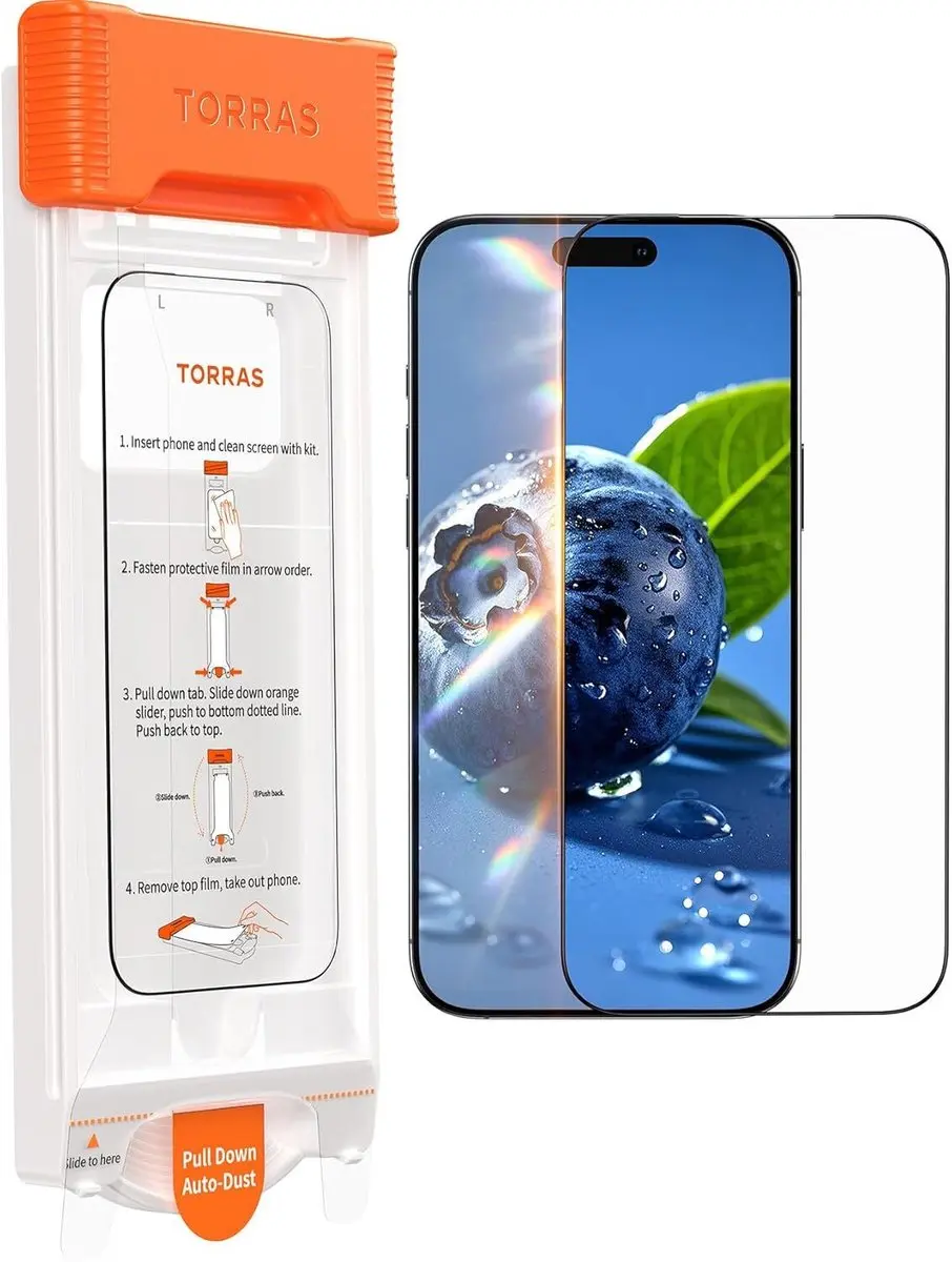 Torras OrigArmor 9H+ Glas iPhone 17 Pro Max