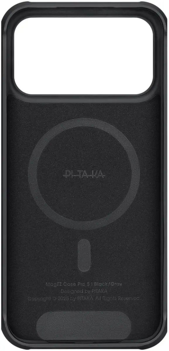 Pitaka Cairn Hoesje iPhone 17 Pro - Aramidevezel 600D - Zwart