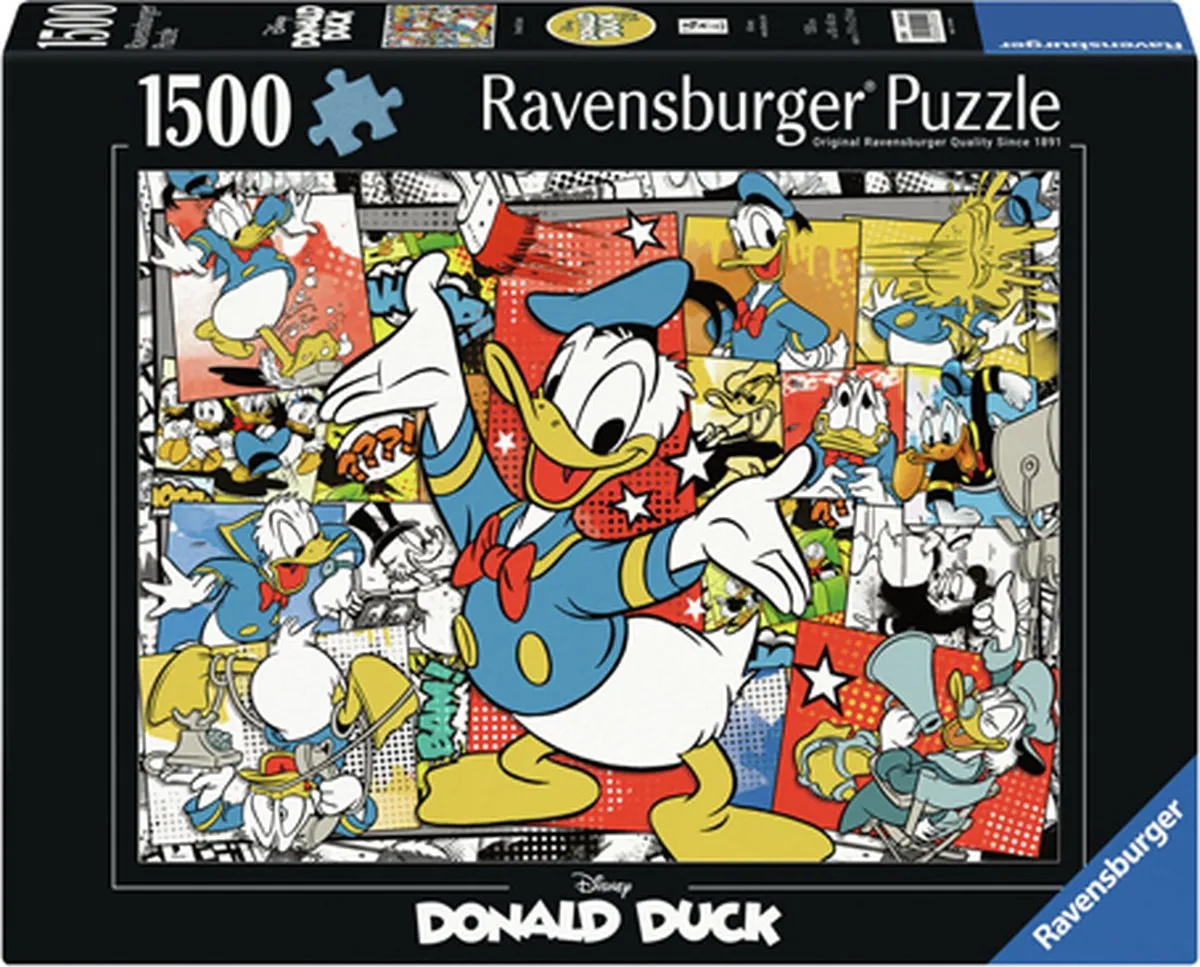 Ravensburger Donald Duck Legpuzzel 1500 Stuks - MPN 12001220