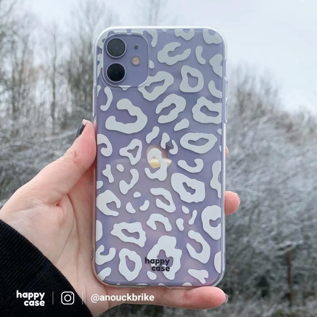 HappyCase TPU Hoesje iPhone XR - Luipaard Print - PC10002AF