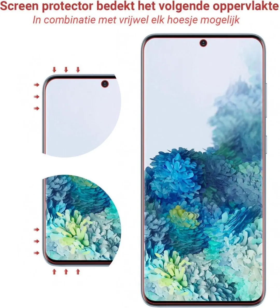 Rosso Screen Protector Samsung Galaxy S20 - 2 Stuks