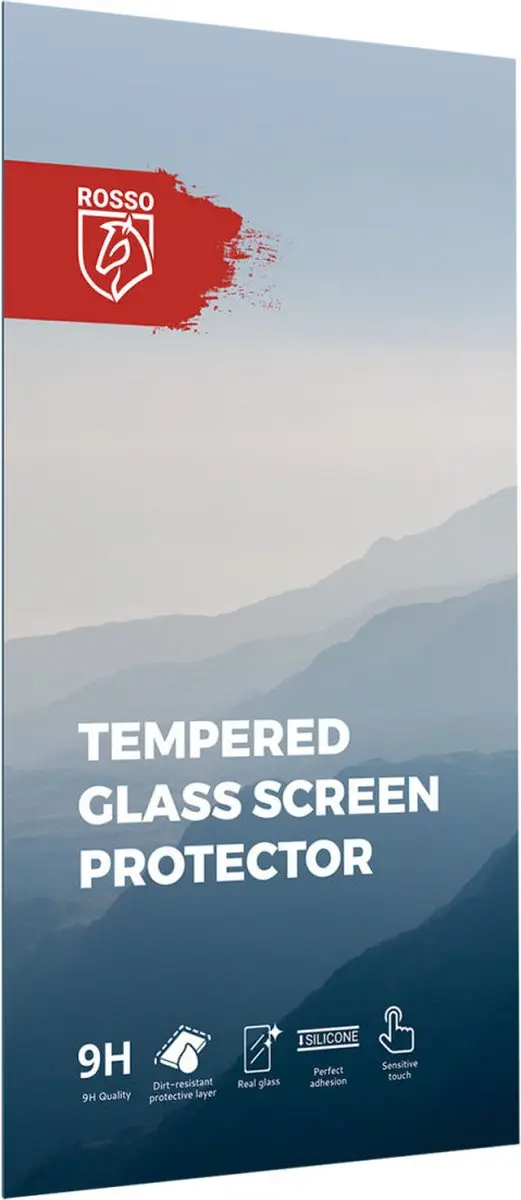 Rosso 9H Tempered Glass iPhone SE (2020/2022) Schermbeschermer