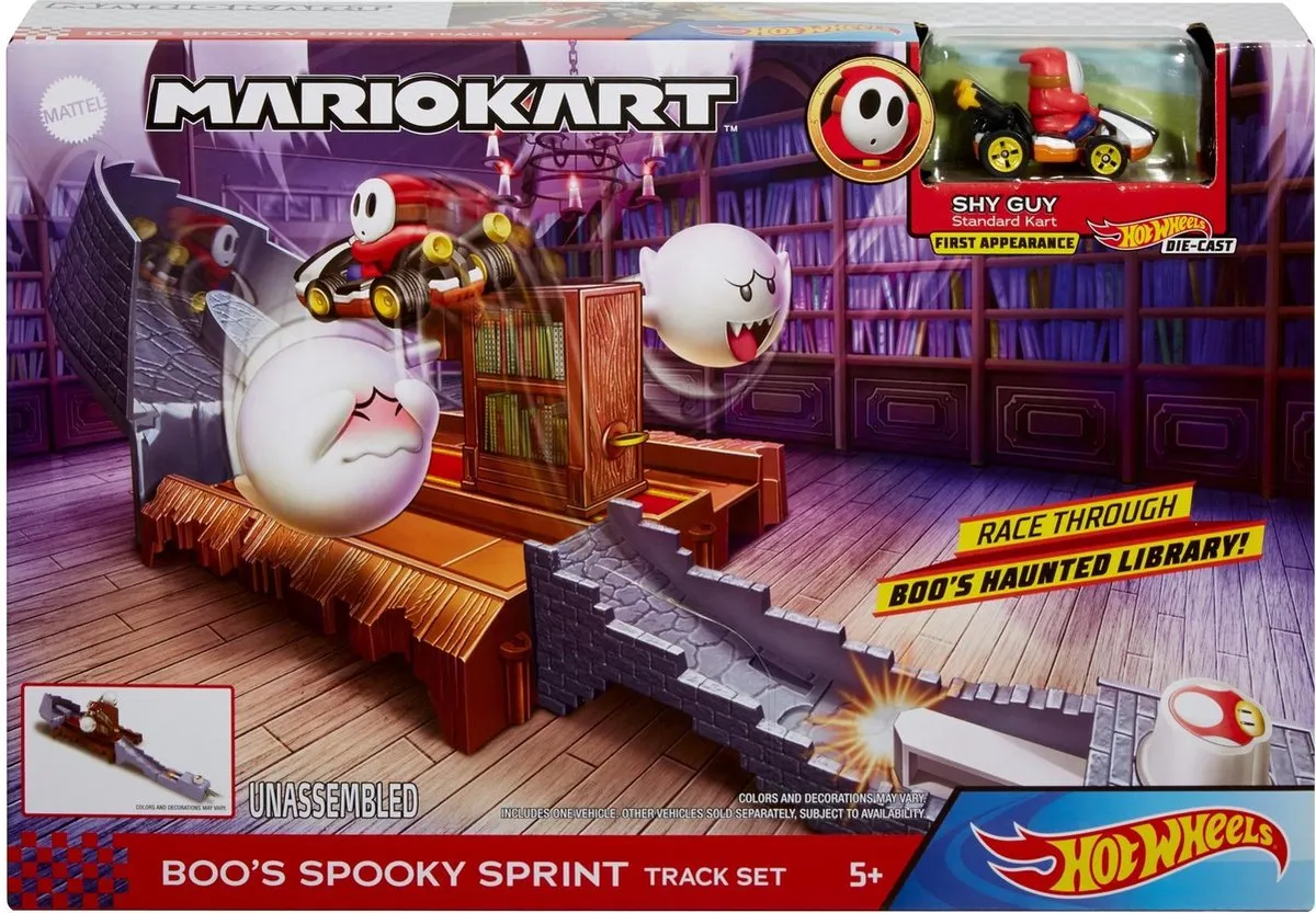 Hot Wheels Mario Kart Nemesis Track Set GNM23