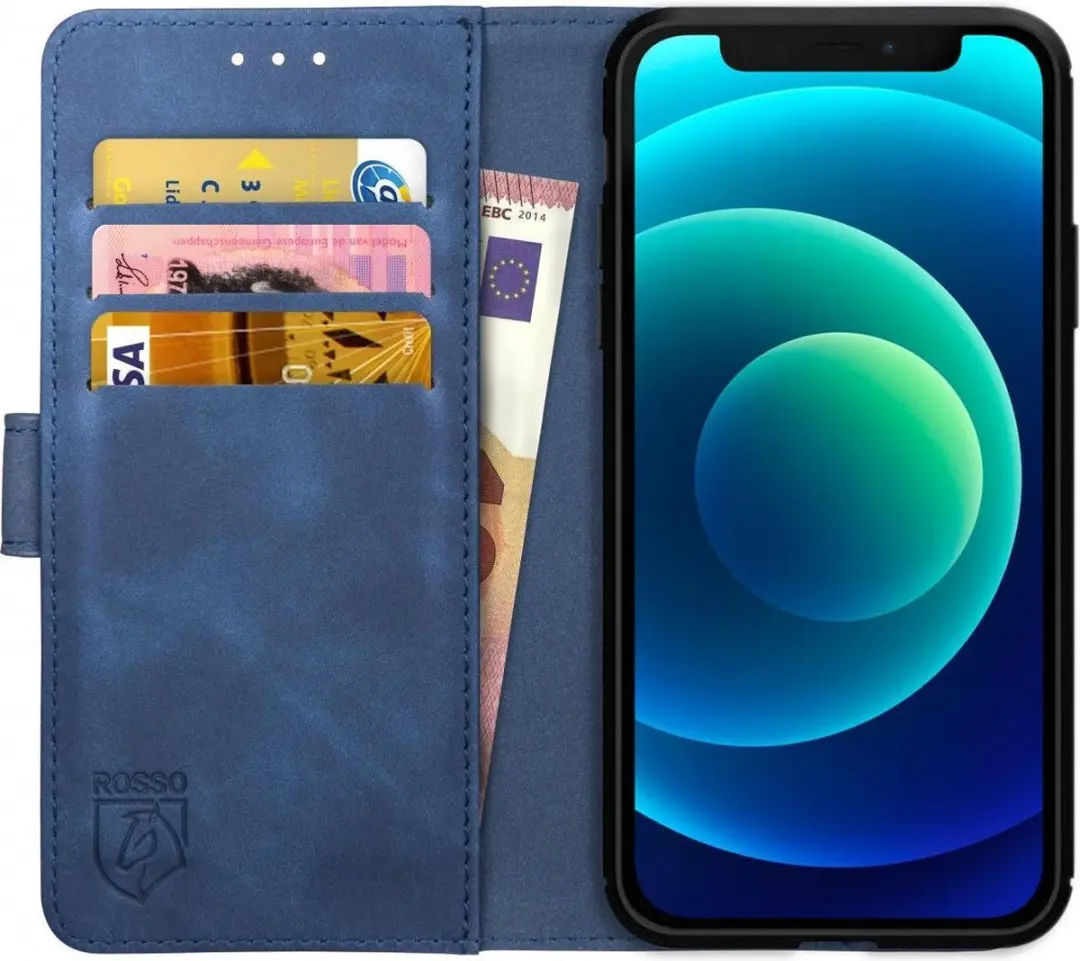 Rosso Element Book Case Wallet iPhone 12 Mini