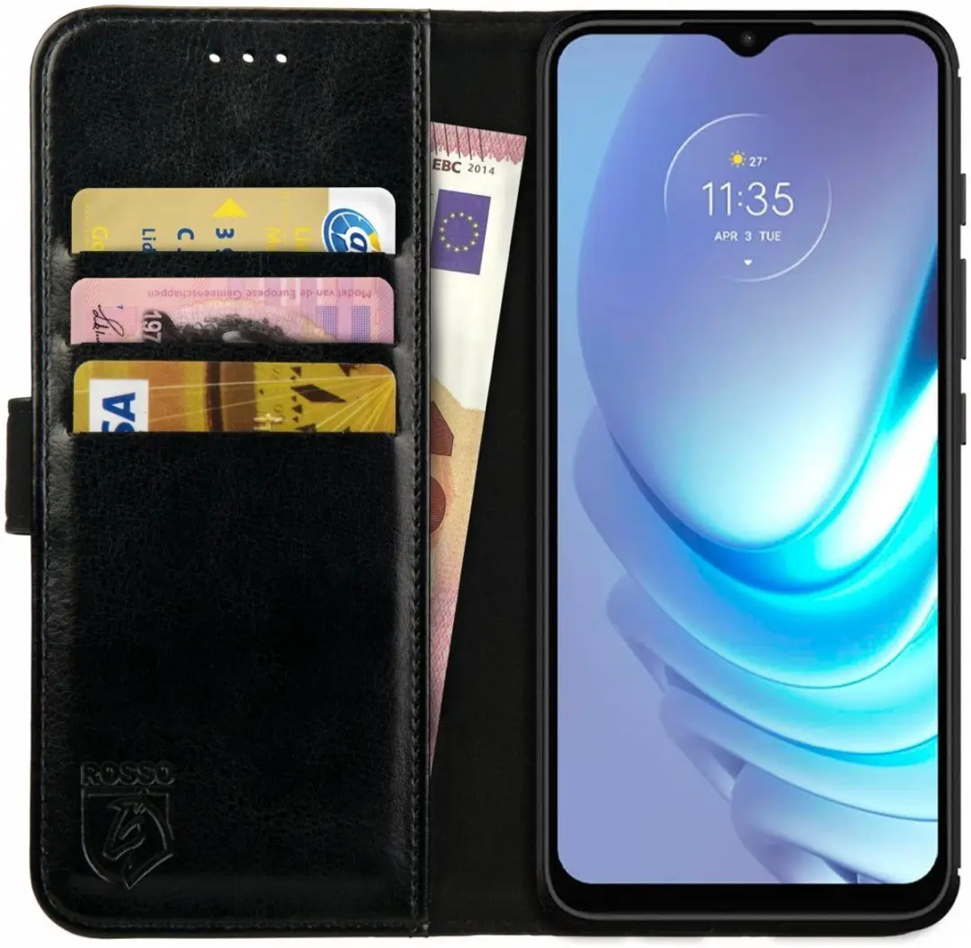 Rosso Element Book Case Wallet Moto G50