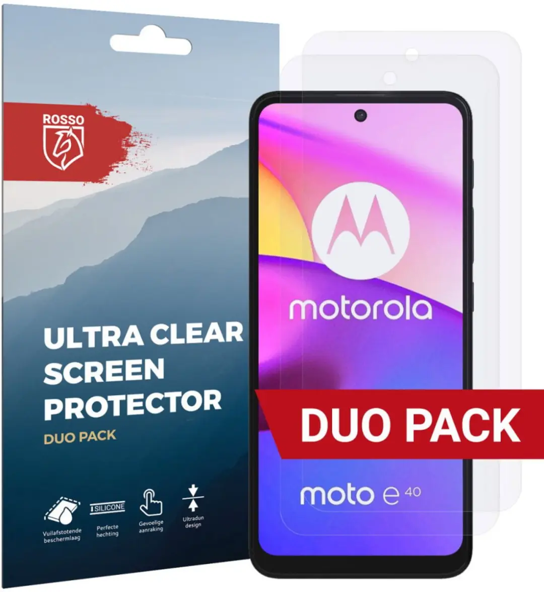 Rosso Motorola Moto E30/E40 Ultra Clear Screen Protector