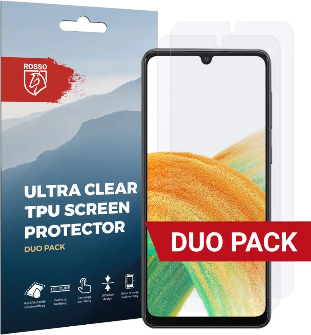 Rosso Ultra Clear Screen Protector Samsung Galaxy A33