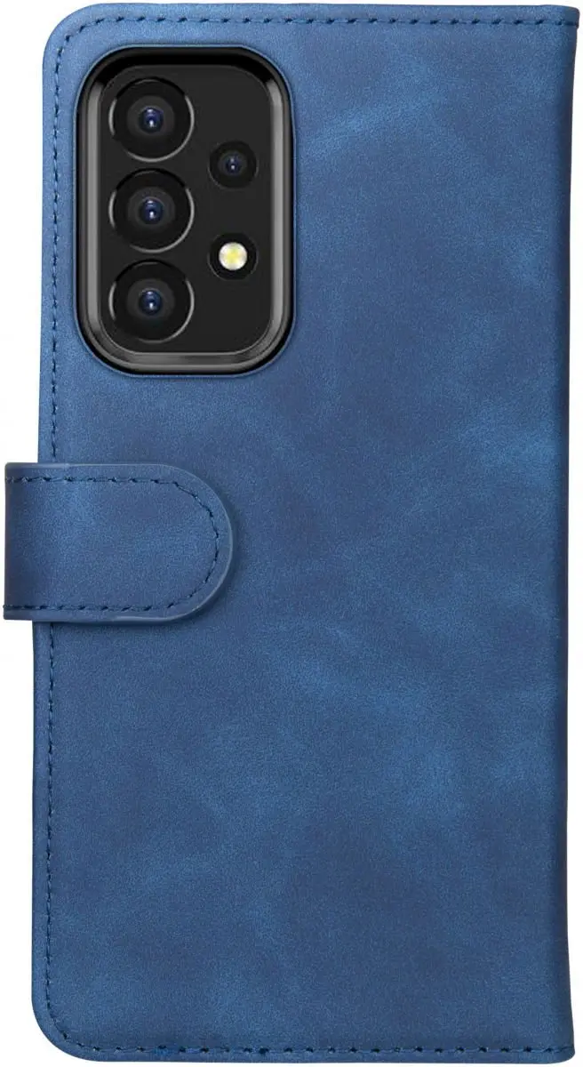 Rosso Element Book Case Wallet Samsung Galaxy A53 - 3 Pasjes - Blauw