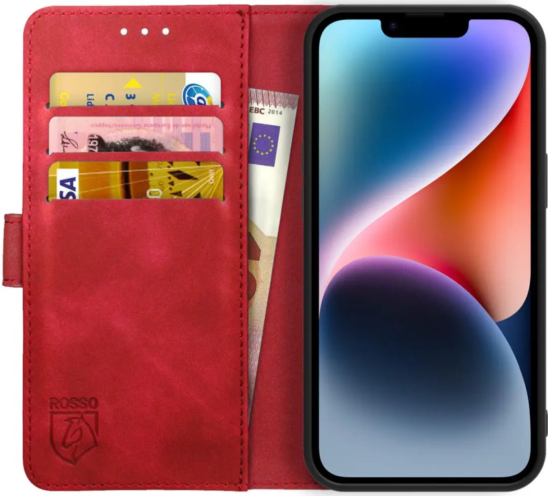 Rosso Element Book Case Wallet iPhone 14