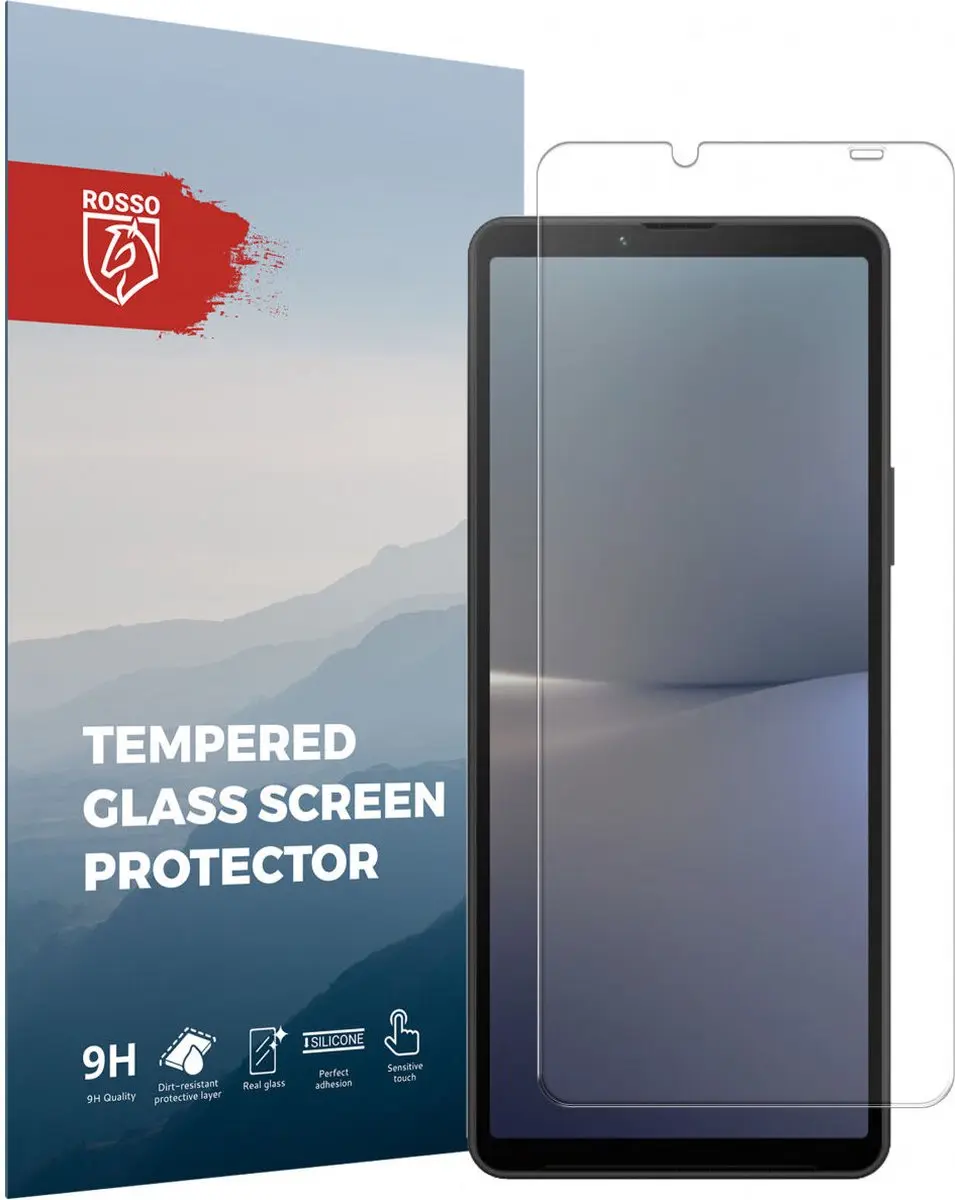 Rosso 9H Tempered Glass Screen Protector Sony Xperia 10 V