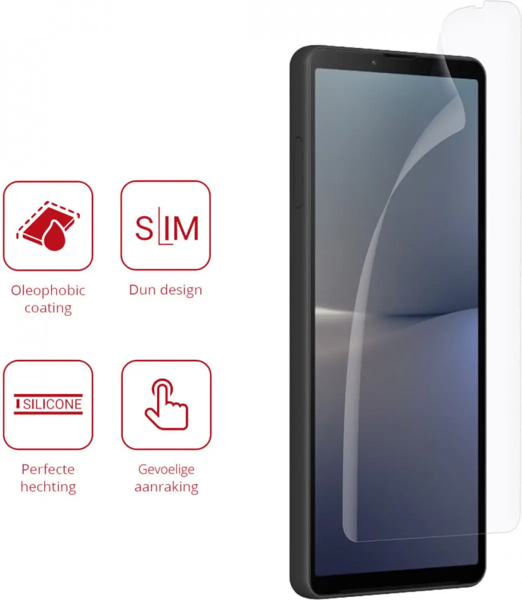 Rosso Screen Protector Ultra Clear - 2 Stuks - Sony Xperia 10 V