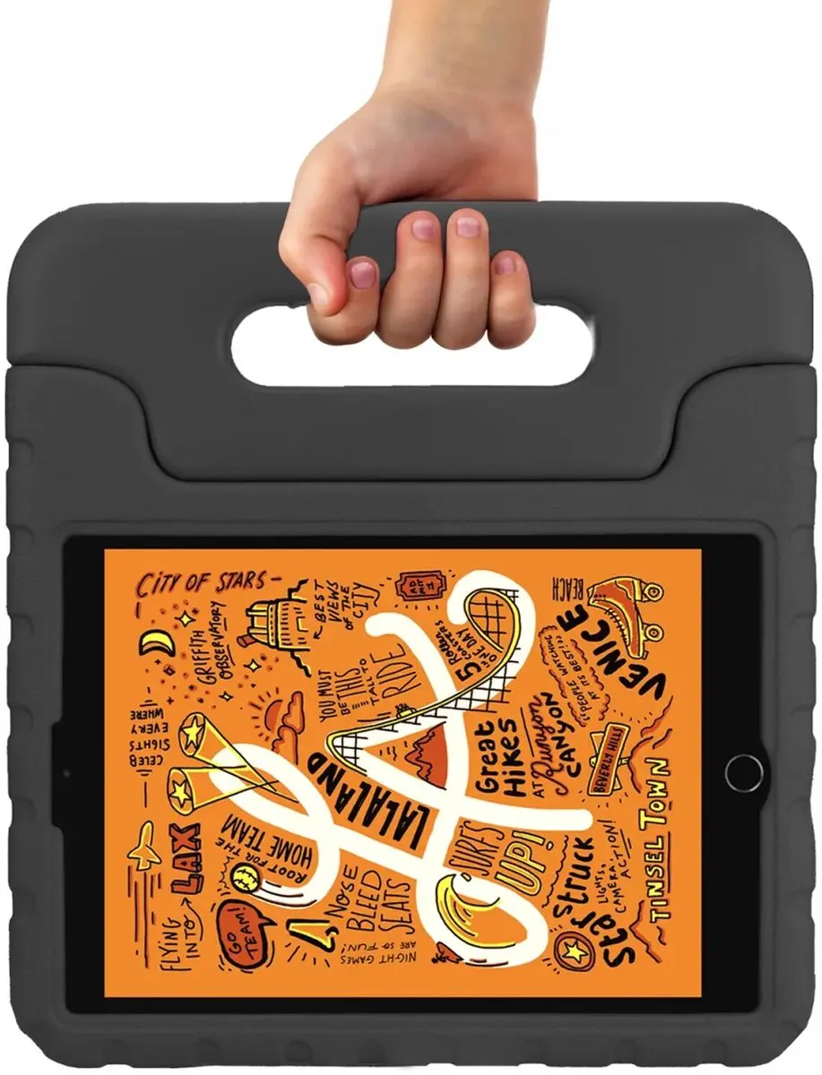 HappyCase Kinder Tablethoes iPad Mini 7.9" - Zwart