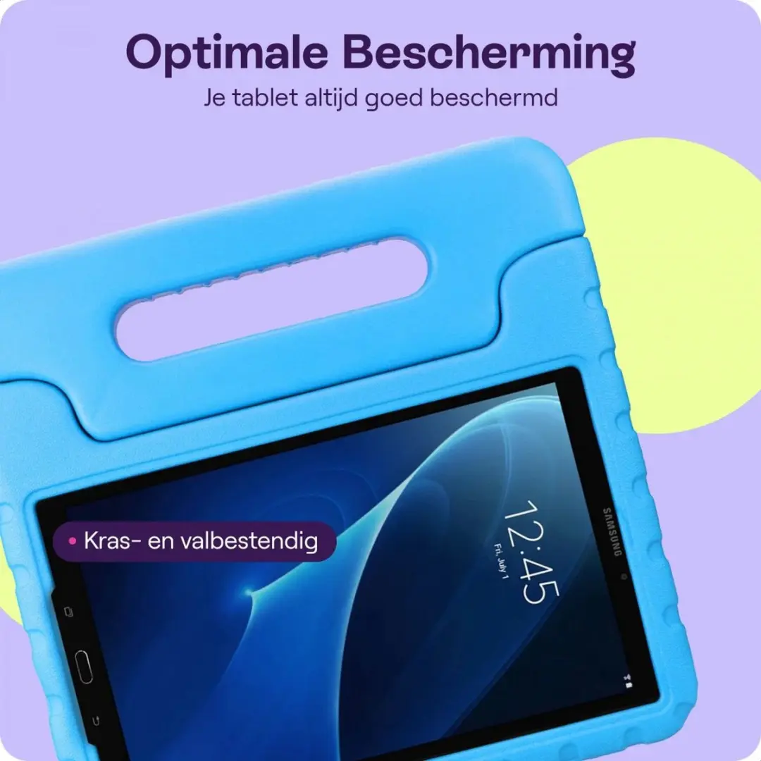 HappyCase Kinder Tablethoes Samsung Galaxy Tab A 10.1 (2016) - Blauw