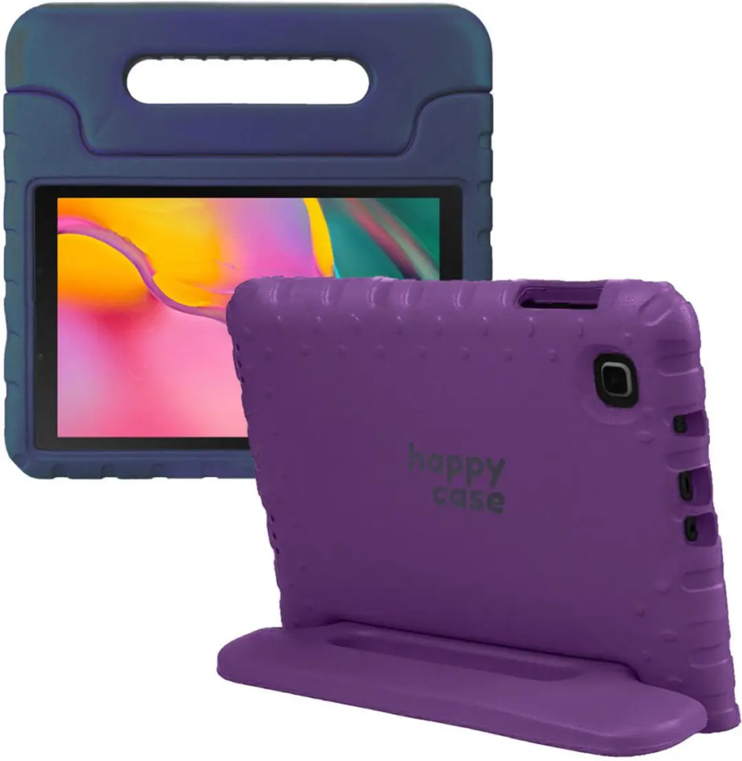 HappyCase Kinder Tablethoes Samsung Galaxy Tab A 10.1 (2019) - Paars