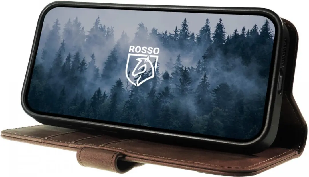 Rosso Elite 177359 Hoesje Samsung Galaxy S24 Plus - Bruin