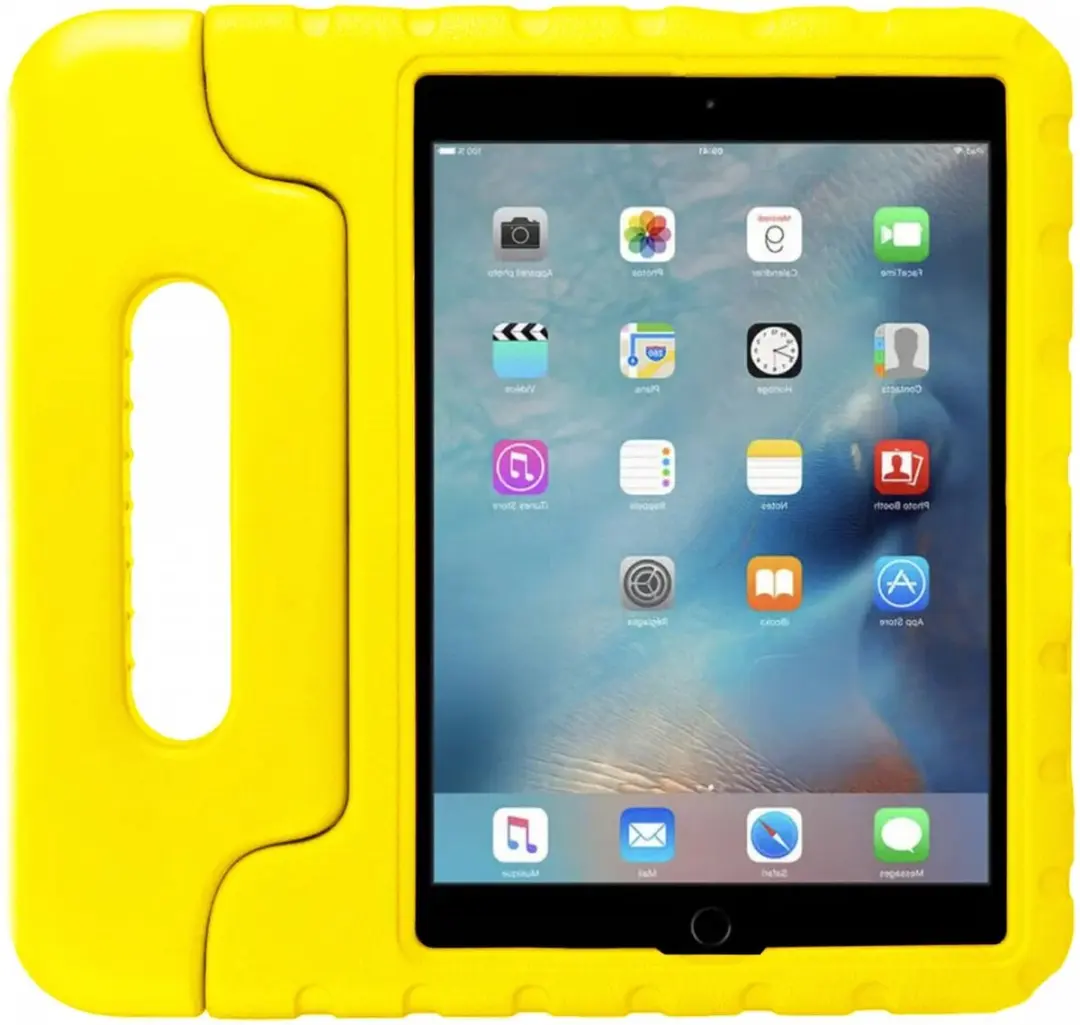HappyCase Kinder Tablethoes iPad 9.7 2017/2018/Air - Geel